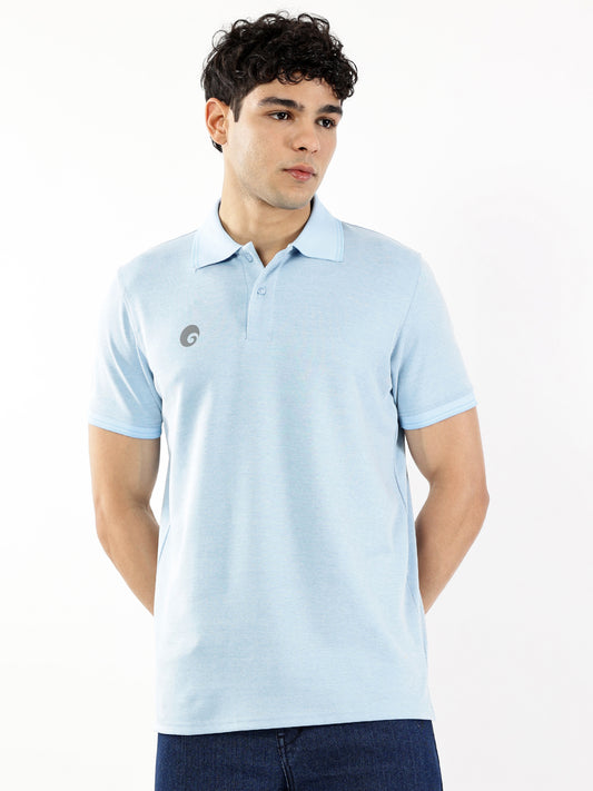 Flex Polo T-shirts SkyBlue