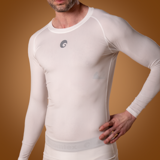 Omtex Core Compression Top FS White