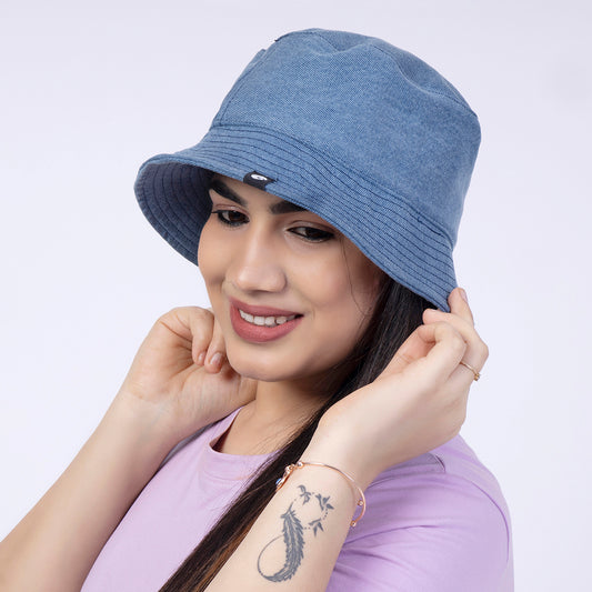 Bucket Hat Denim - Blue