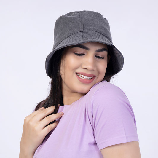 Bucket Hat Denim - Grey