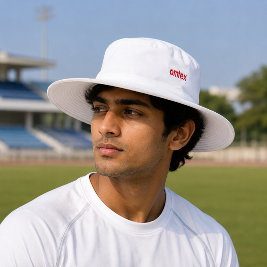 Omtex Club Panama Hat White
