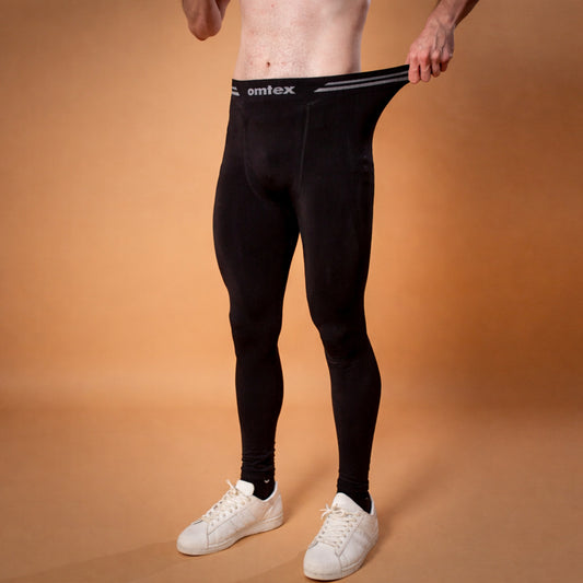 Omtex Seamless Compression Trouser Black