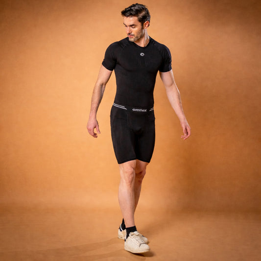 Omtex Seamless Compression T-Shirts HS Black