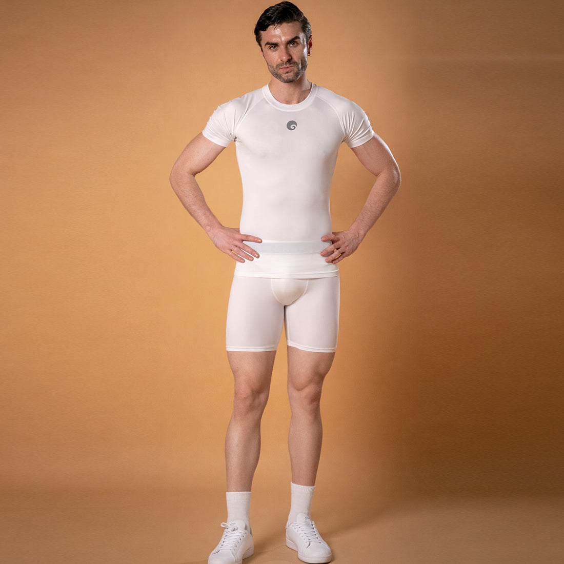 Omtex Core Compression Top HS White