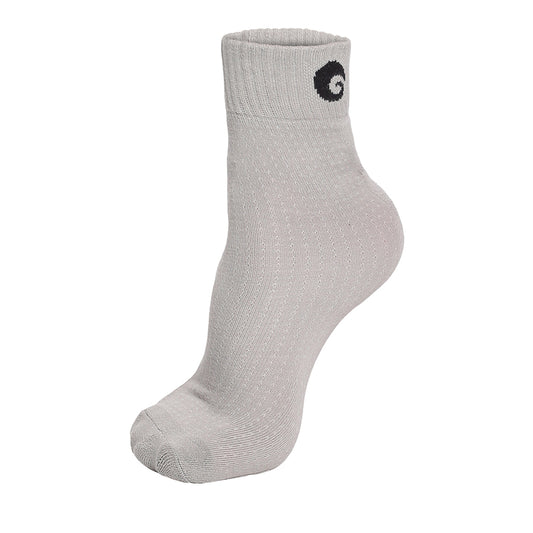 Performance Socks White Grey Black Ankle Size Pack of 3