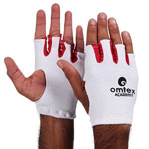 Omtex Academy Cut Finger Inner Gloves White