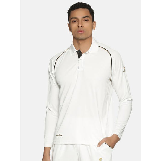 JW Cricket Whites T-shirt (Full Sleeve) - Jr