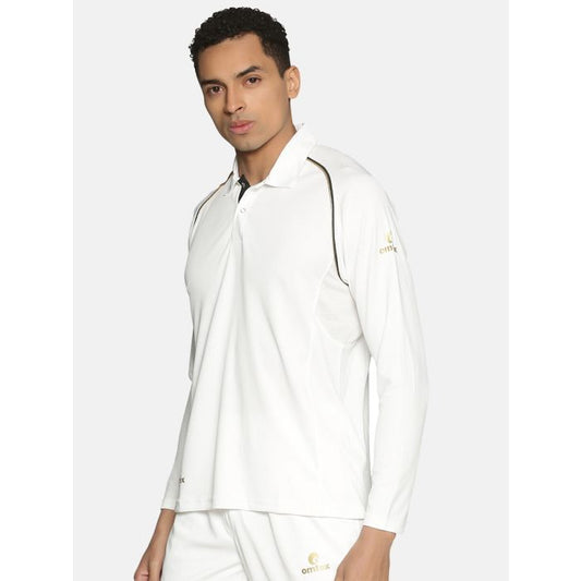 JW Cricket Whites T-shirt (Full Sleeve) - Jr