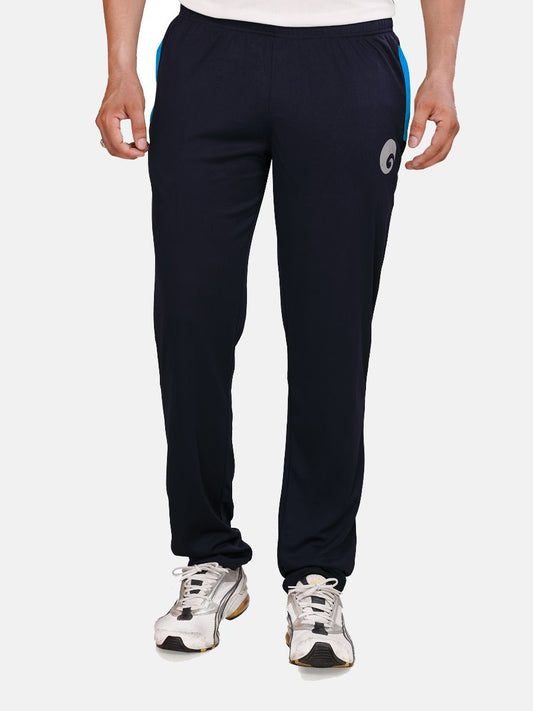 omtex Royal Track Pants - 06 For Men - Navy Blue/Blue