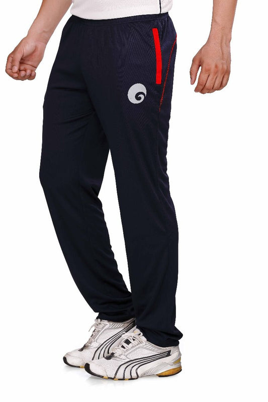 omtex Royal Track Pants - 06 For Men - Black/Red