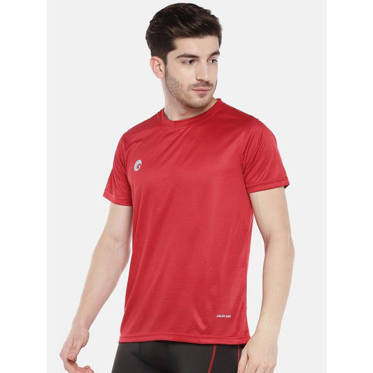 Omtex Sports Mens T-Shirt - Red - 1801