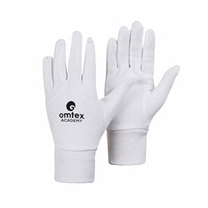 Omtex Academy Full Inner Gloves White