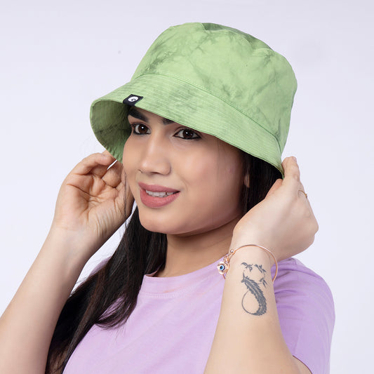 Bucket Hat Tie-Dye - Green