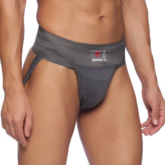 Gym Jockstrap Supporter Grey