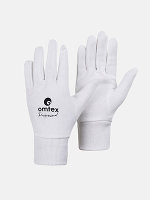 Omtex Professional Full Inner Gloves White