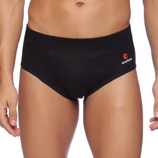 Omtex Cricket Sports Brief Black