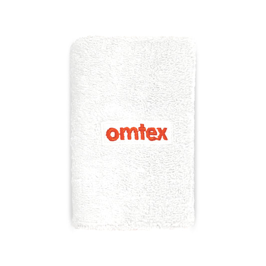 Omtex Wrist Sweat Band White (5 inch)