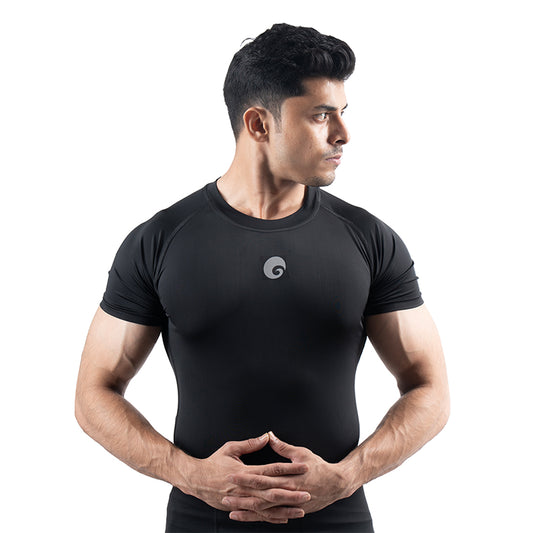 Omtex Core Compression Top HS Black