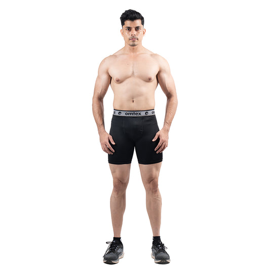 Omtex Core Compression Shorts Black