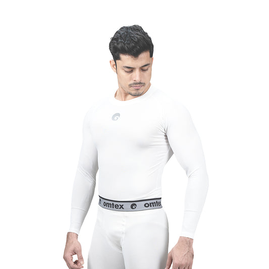 Omtex Core Compression Top FS White