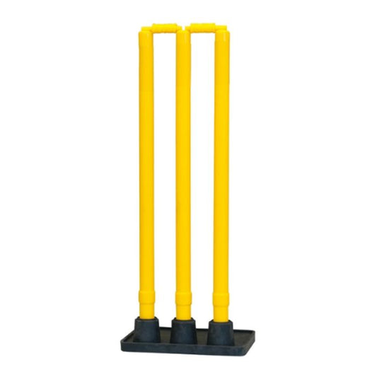 Omtex Flexible Stumps (Rubber Base) (Set of 3 Stumps)