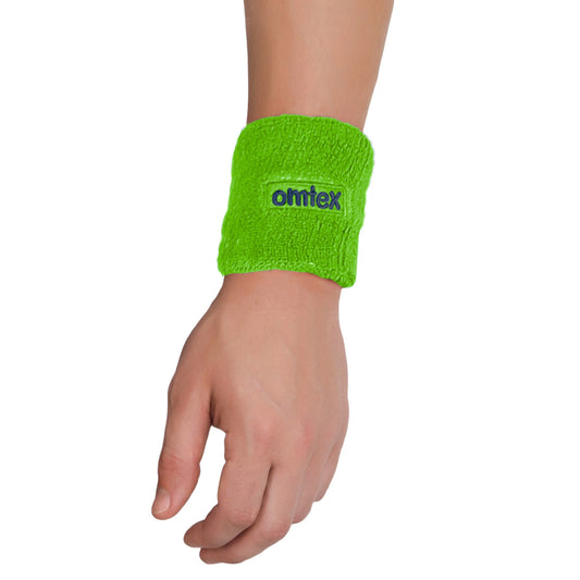 Omtex Wrist Sweat Band Green (3 inch)