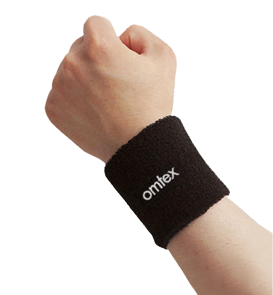 Wrist Sweat Band Black (3 inch)